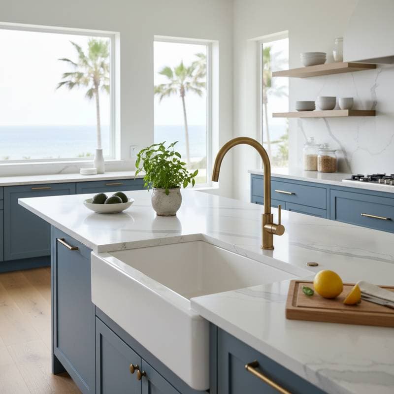 Preview image for Why Quartz Beats Granite in Salt Air and Humidity