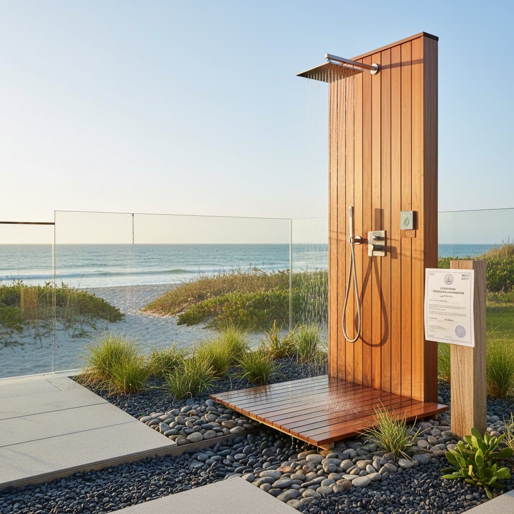 New Drainage Rules Push Outdoor Shower Permits Higher