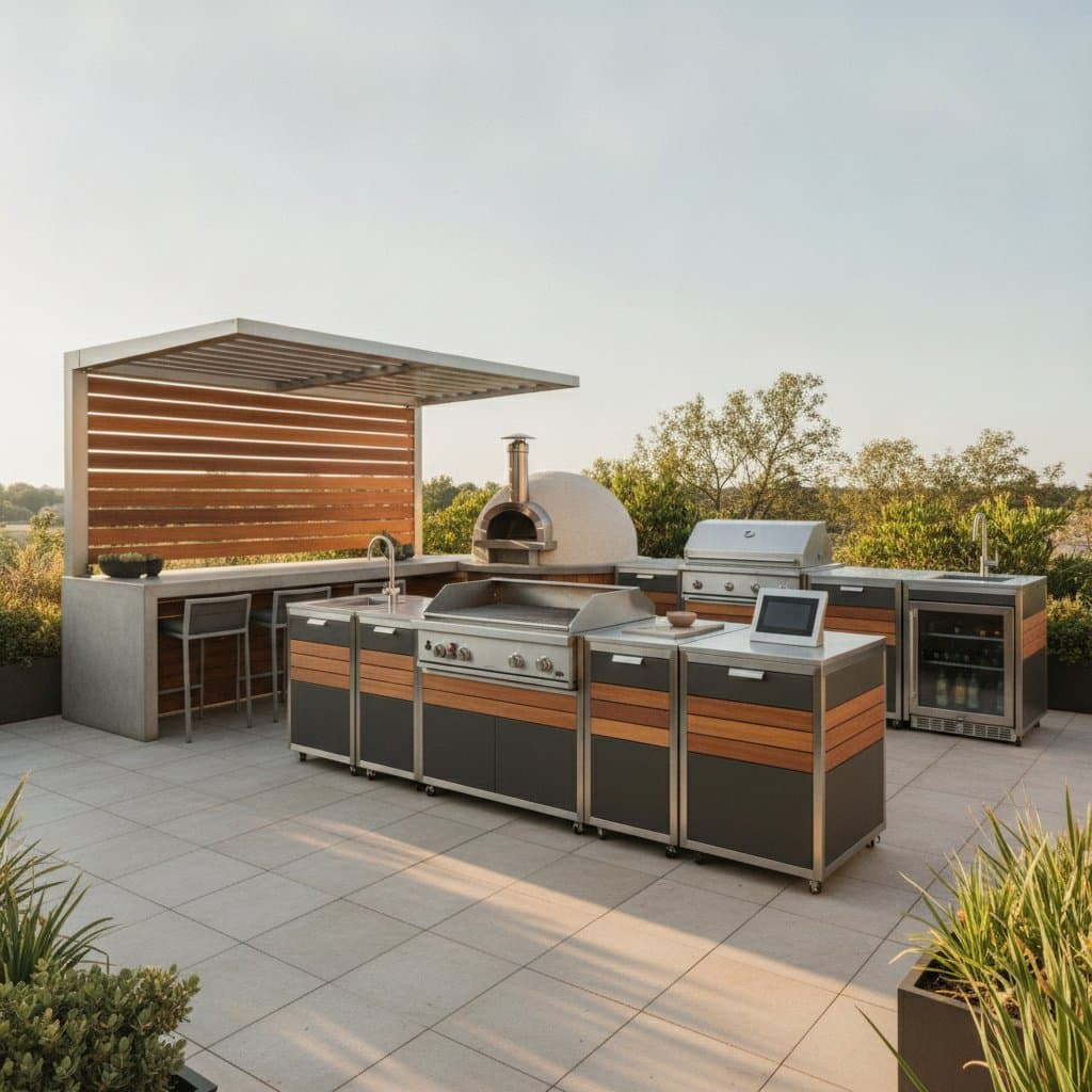 Smart Swap Modules to Refresh Your Modular Outdoor Kitchen
