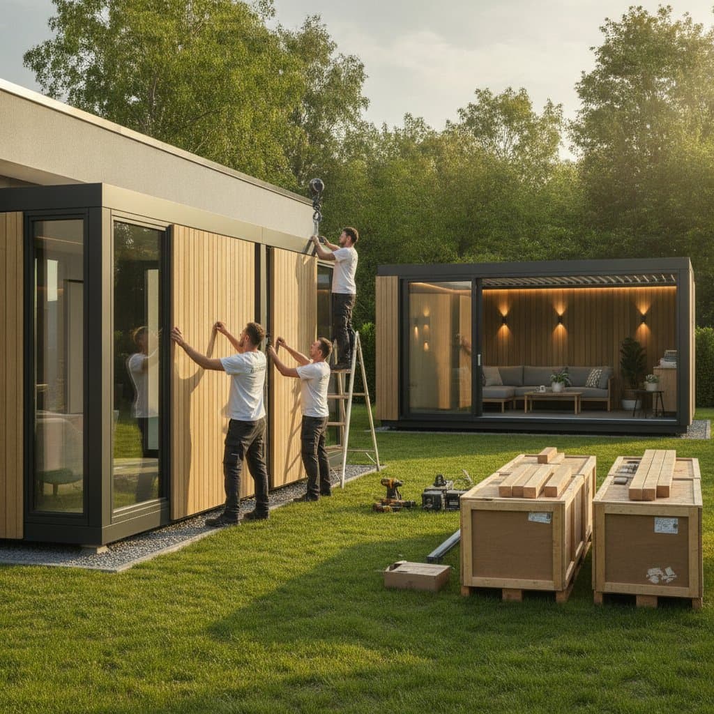 Modular Outdoor Rooms Install in Just 48 Hours