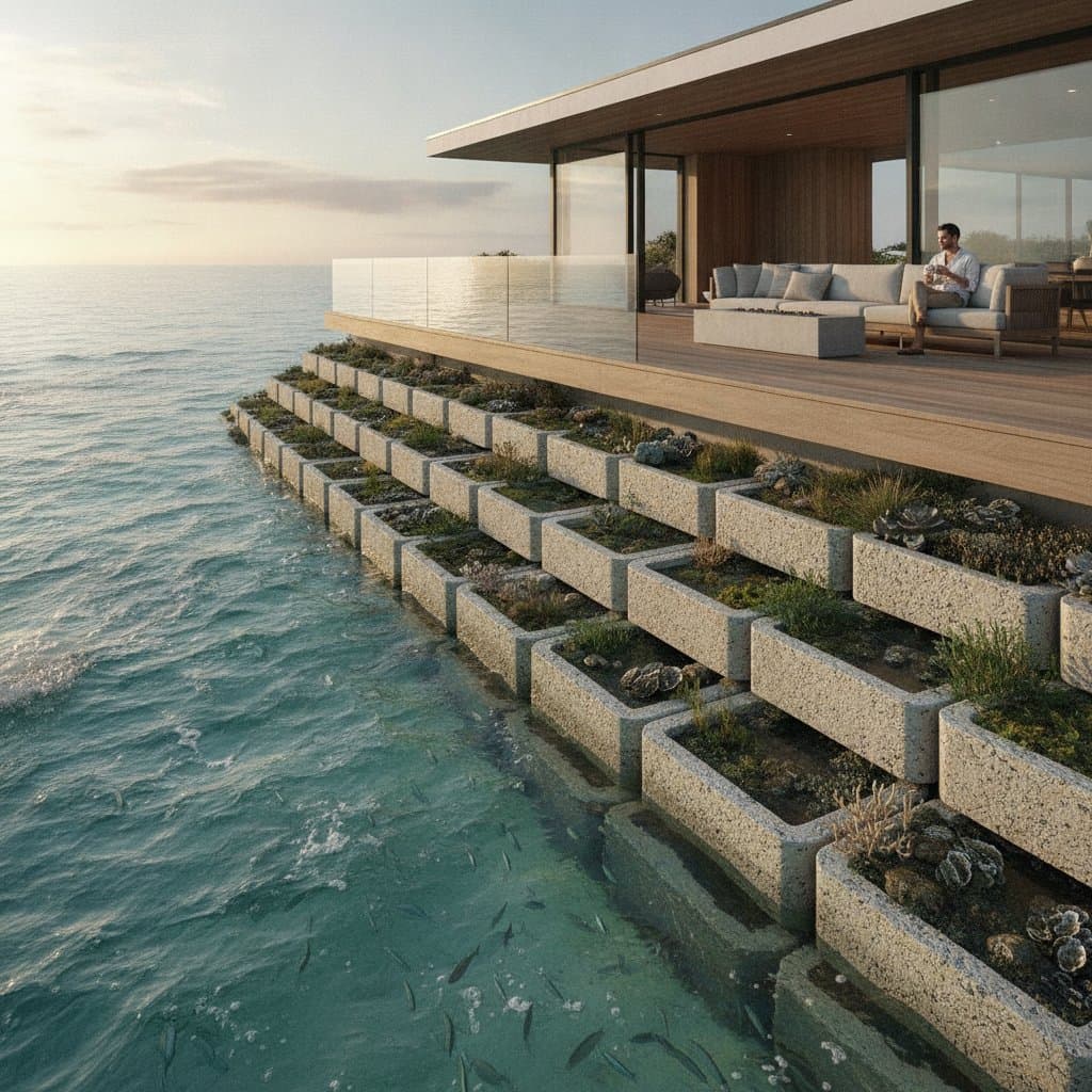 Living Seawalls Cost Less and Protect More Than Concrete