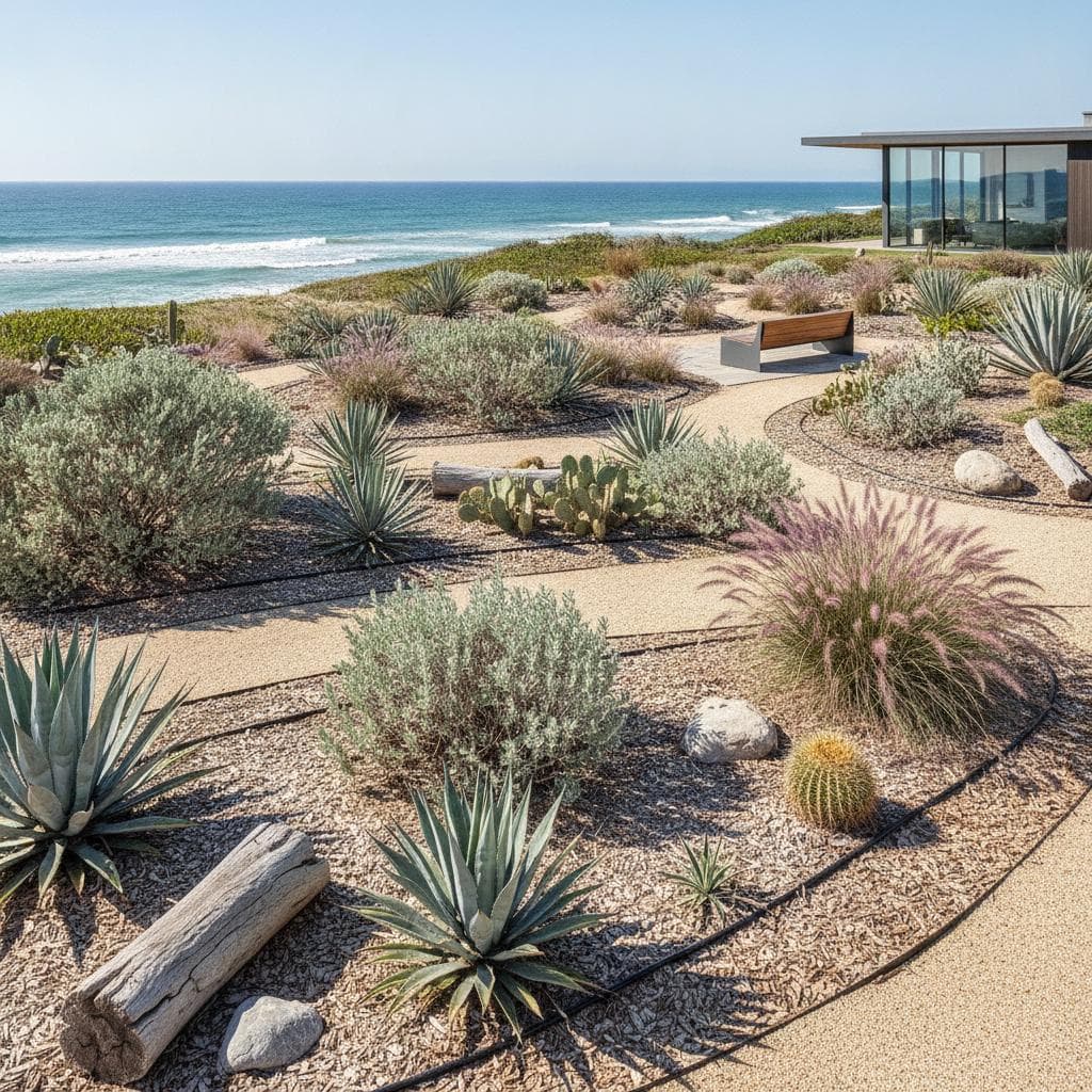 Coastal Gardens That Thrive on Half the Water
