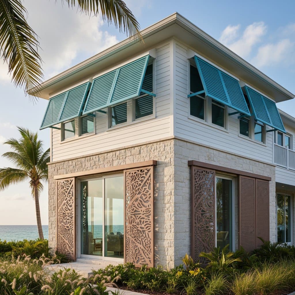 Storm Shutters That Enhance Your Coastal Architecture