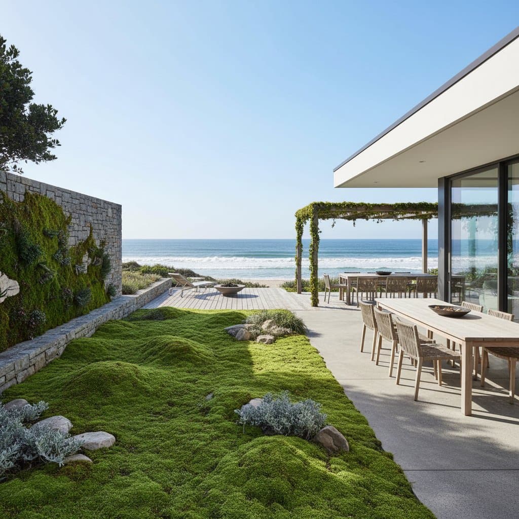 Why Coastal Homeowners Are Ditching Grass for Moss