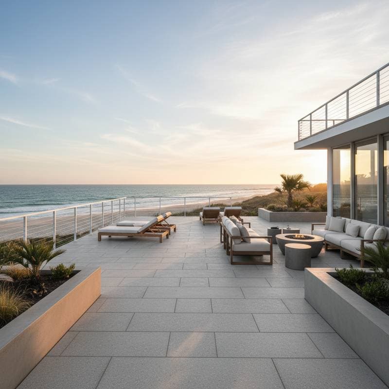 Why Concrete Decking Wins for Beach House Owners