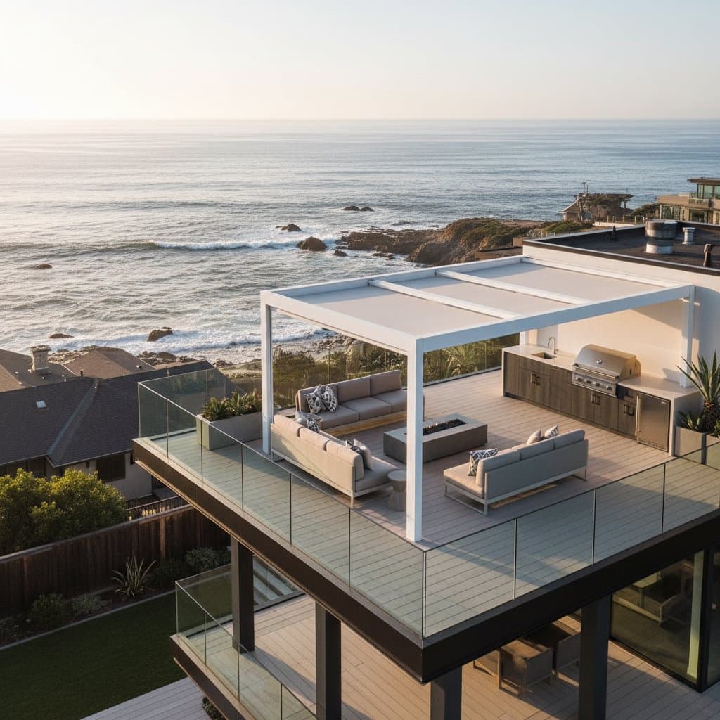 Why Rooftop Decks Beat Backyards at the Coast