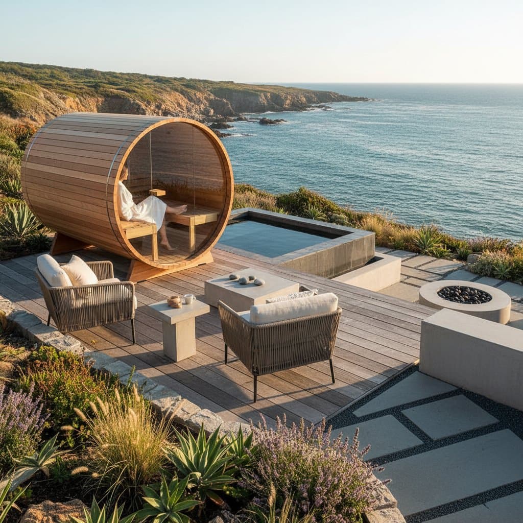 Why Coastal Homeowners Add Saunas to Backyards Now