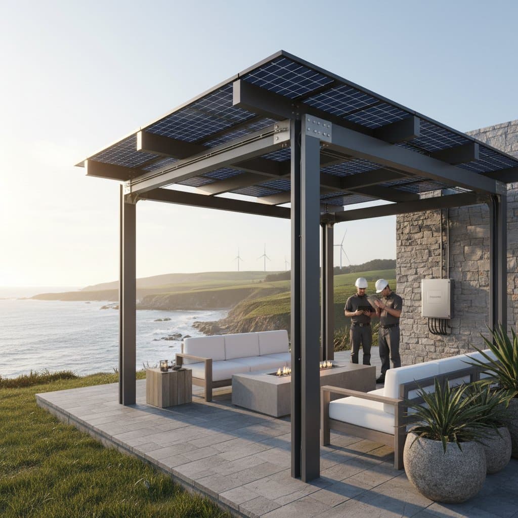 Featured image for Energy-Generating Pergolas Cut Coastal Power Bills