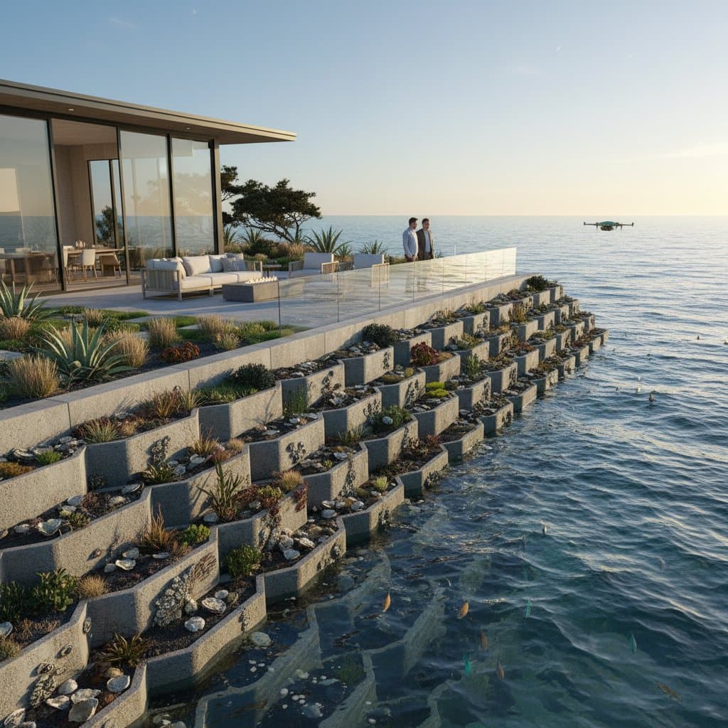 Living Seawalls Protect Beaches While Restoring Marine Life