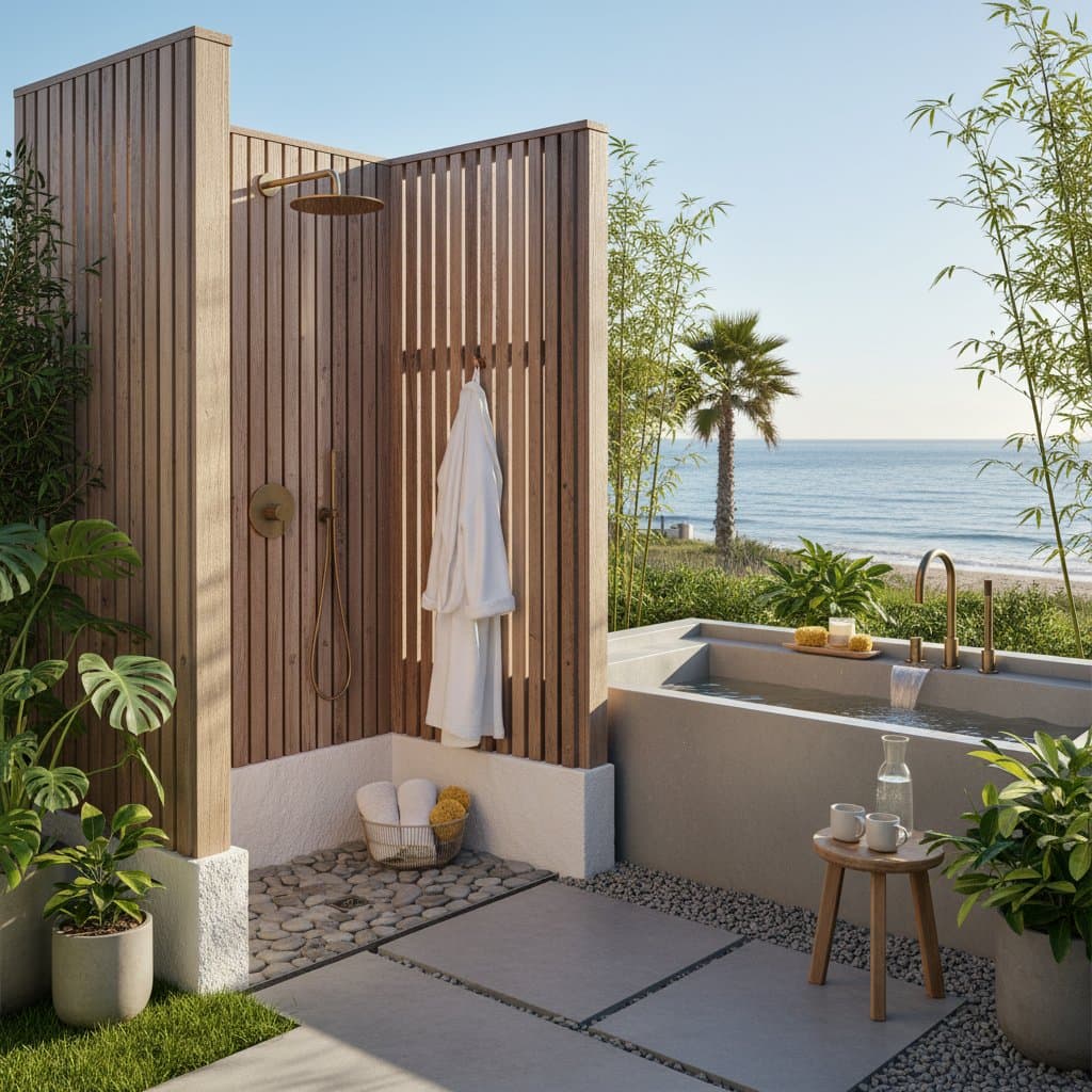 Preview image for Outdoor Showers Evolve from Rinse Stations to Spa Retreats
