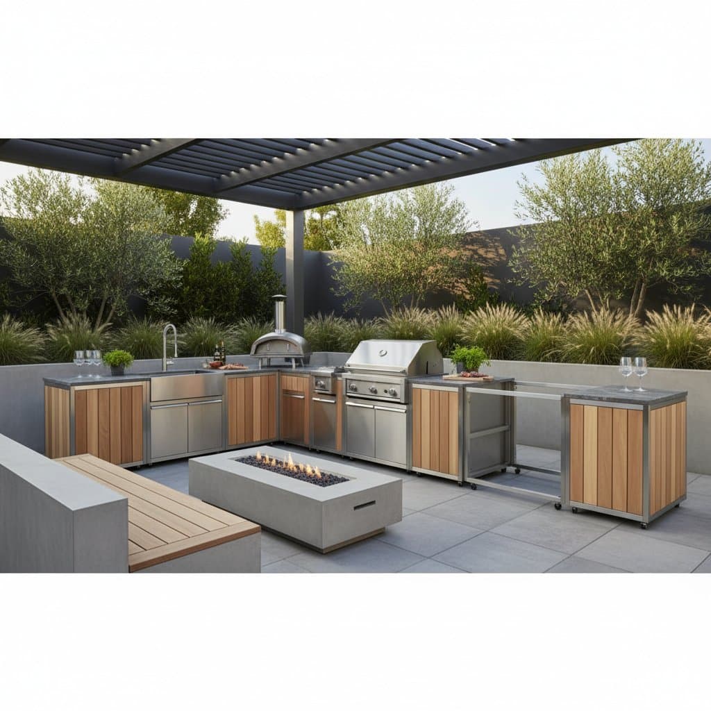 Preview image for Modular Outdoor Kitchens Let You Build as You Grow