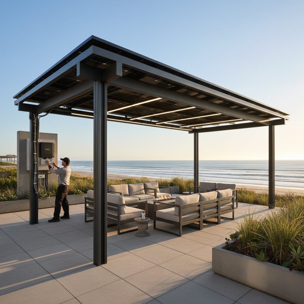 Preview image for Solar Pergolas Slash Coastal Energy Bills by 60%