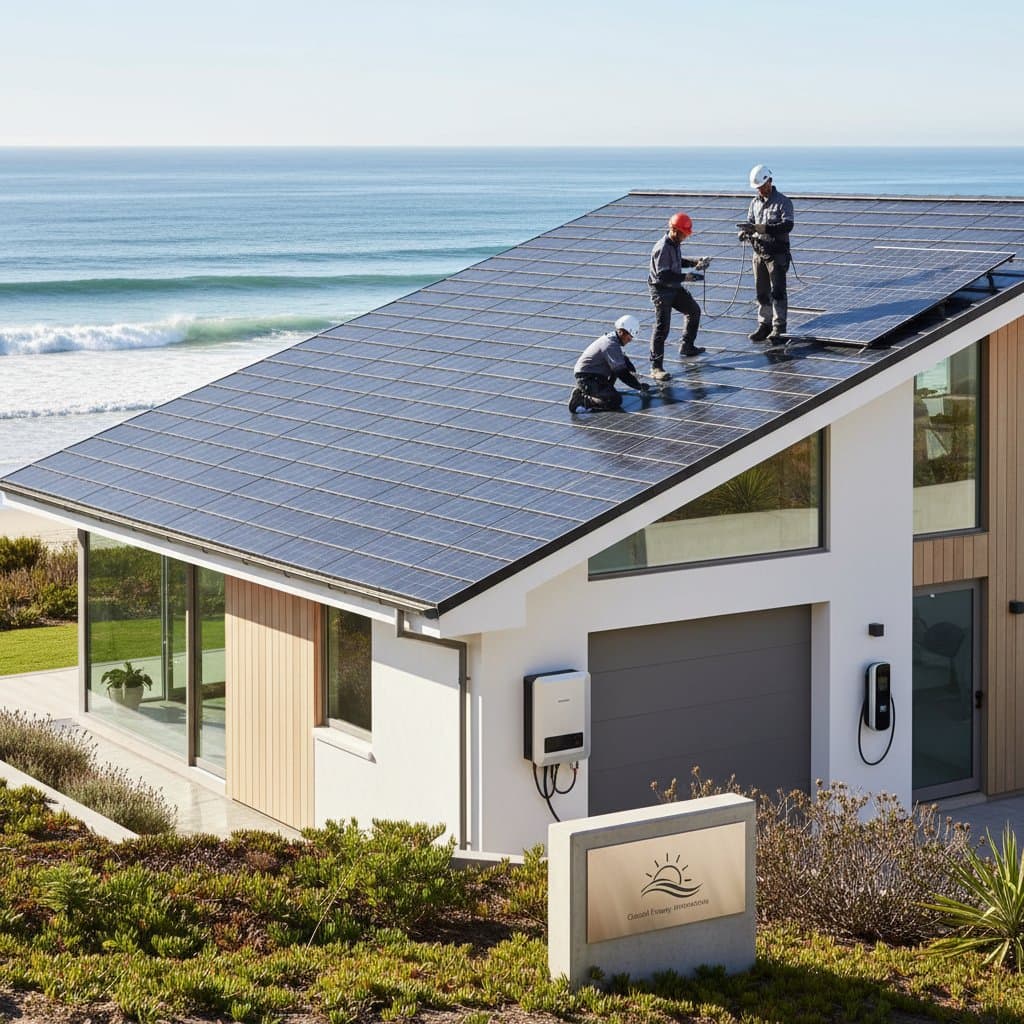 Featured image for Solar Tiles Blend Coastal Style with Clean Energy
