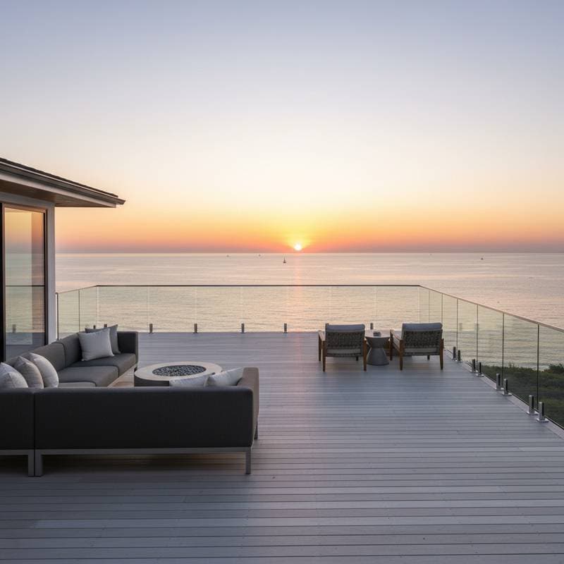 Preview image for Glass Railings Bring Ocean Views to Coastal Decks