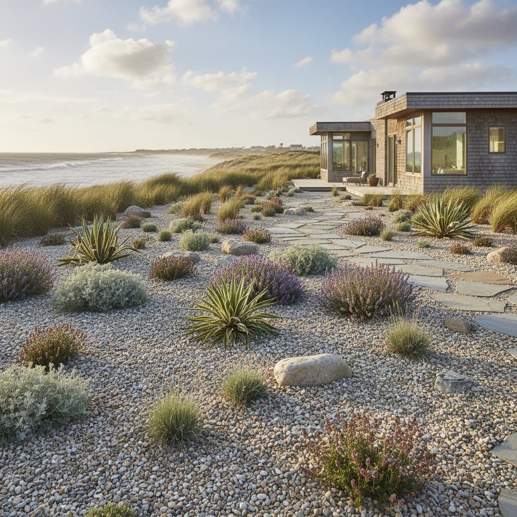 Preview image for Why Gravel Gardens Beat Lawns in Windy Climates