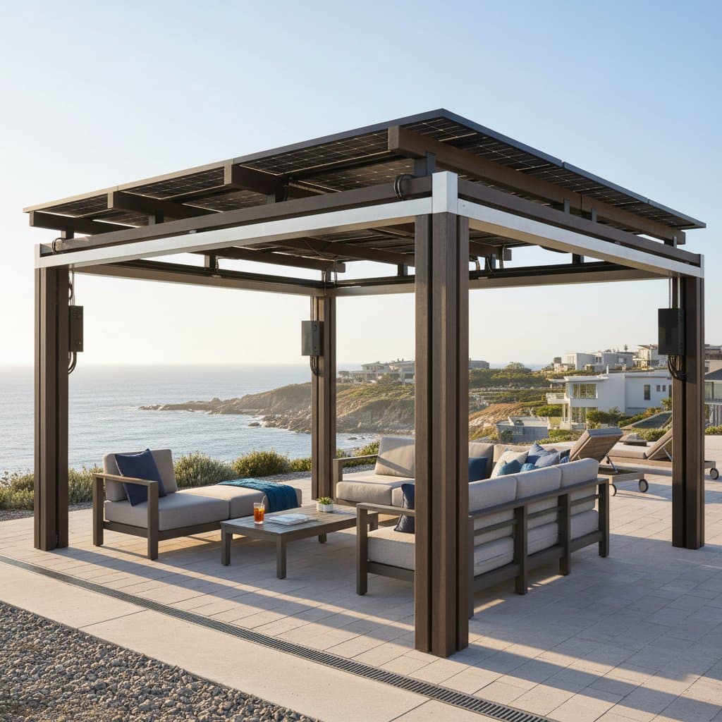 Featured image for Solar Pergolas Cut Energy Bills While Shading Patios
