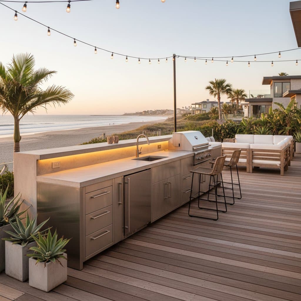 Featured image for Why Coastal Homes Choose Plug-and-Play Kitchens