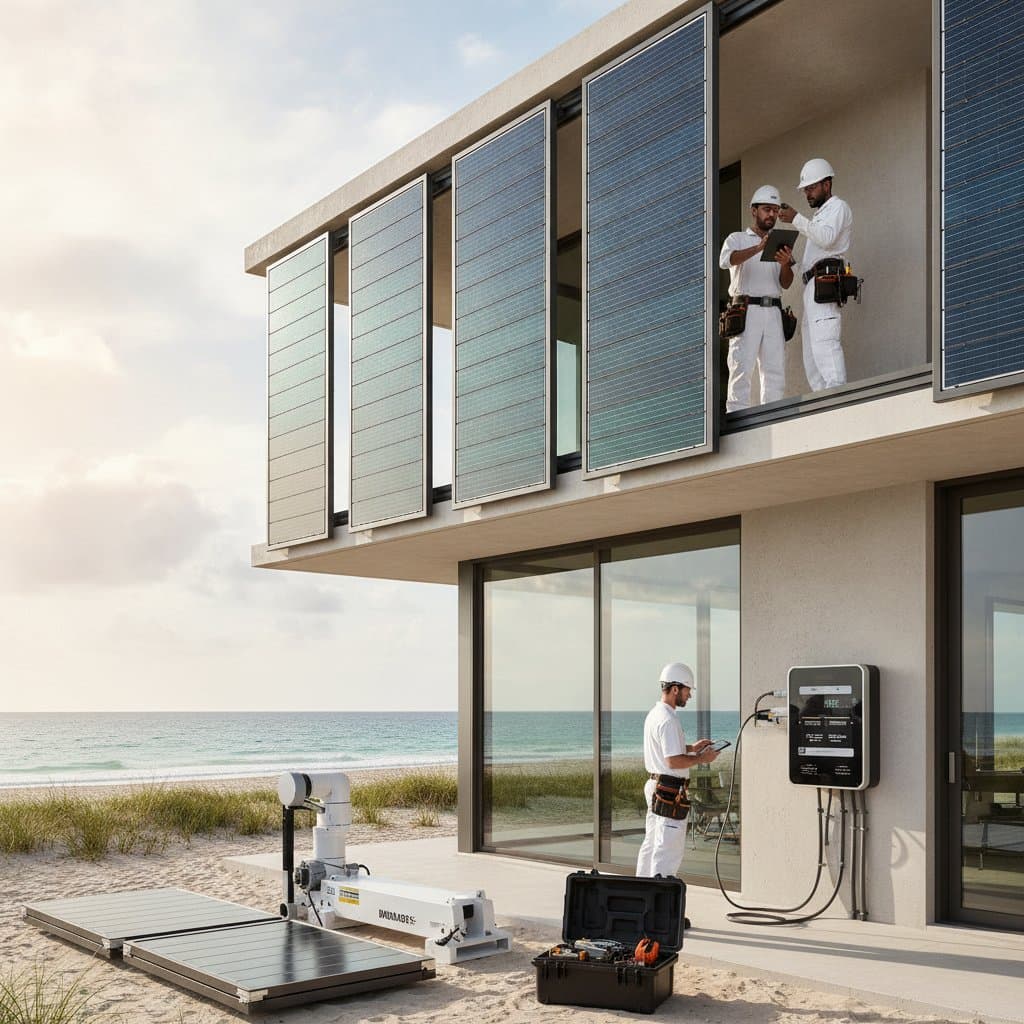 Preview image for Solar Storm Shutters Cut Coastal Energy Costs