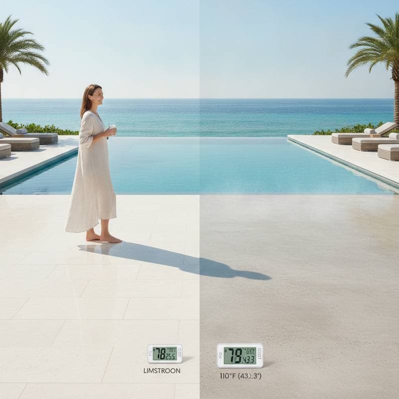 Featured image for Limestone vs Concrete for Coastal Pool Decks