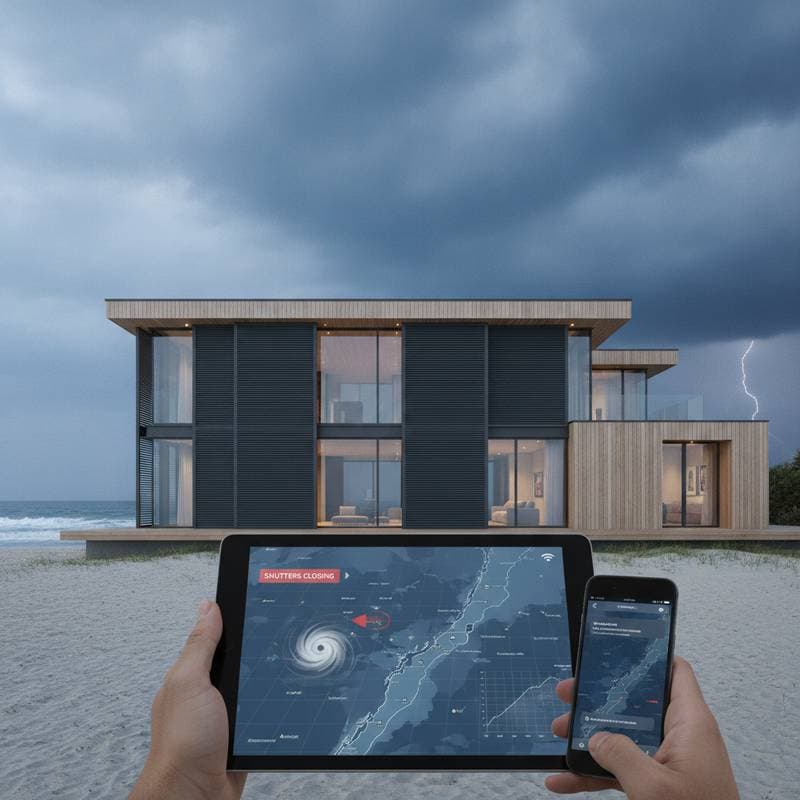 Preview image for Smart Shutters That Close Before the Hurricane Arrives
