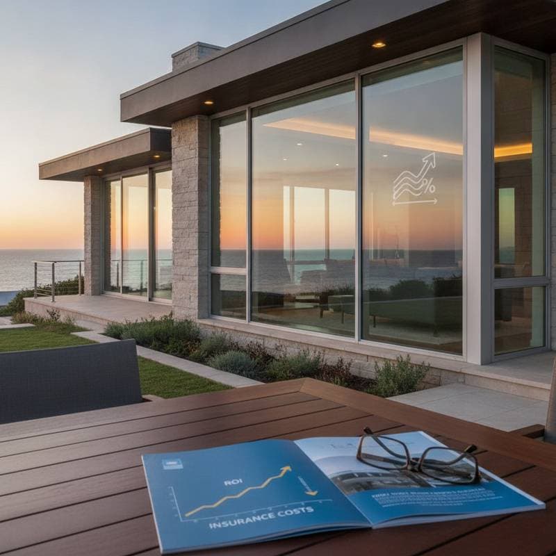 Impact Glass Cuts Coastal Insurance Costs by 35%
