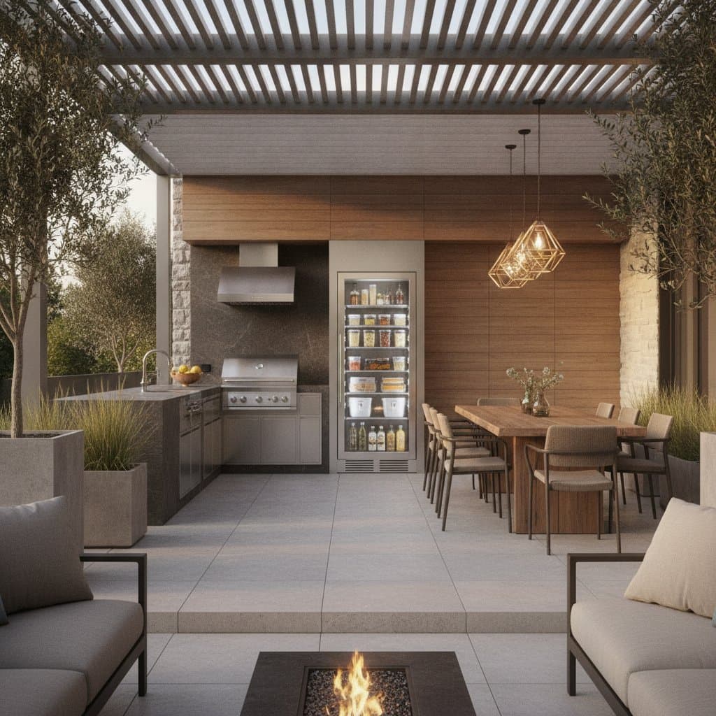 Walk-In Freezers Transform Outdoor Kitchen Storage